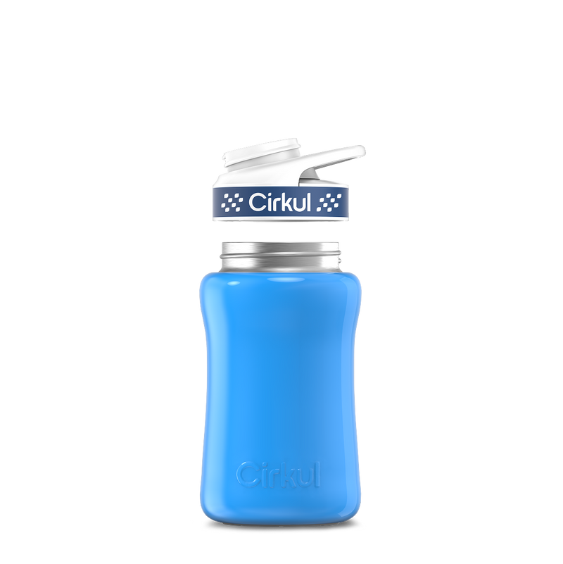 12oz. Stainless Steel Bottle & Comfort Grip Lid