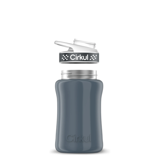 12oz. Stainless Steel Bottle & Comfort Grip Lid