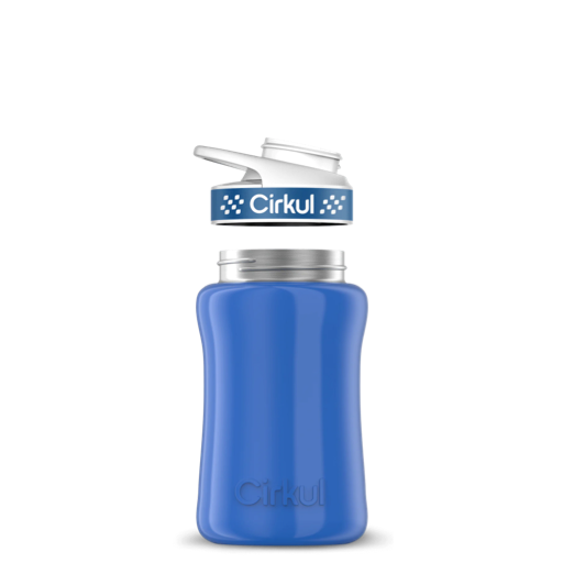 12oz. Stainless Steel Bottle & Comfort Grip Lid