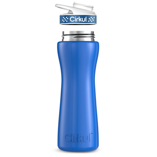 22oz. Stainless Steel Bottle & Comfort Grip Lid