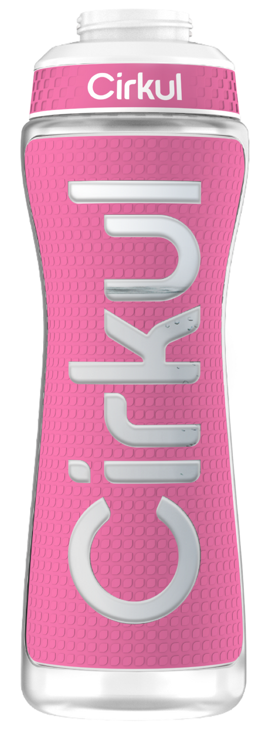 22oz. Grip Squeeze Plastic Bottle & Sport Lid